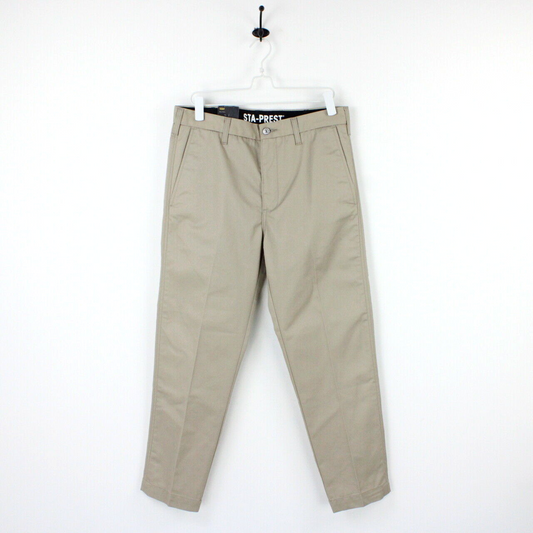 Mens LEVIS Sta-Prest Chinos Beige | W32 L32