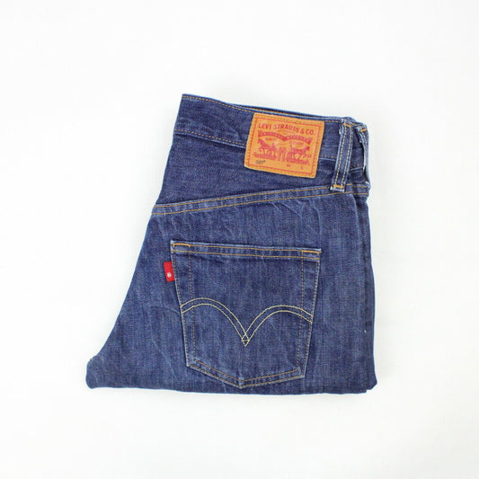 Womens LEVIS 501 Jeans Dark Blue | W28 L30