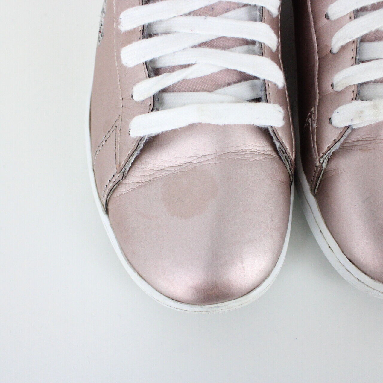 Womens rose gold clearance lacoste trainers