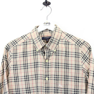 BURBERRY Nova Check Shirt Beige | Small