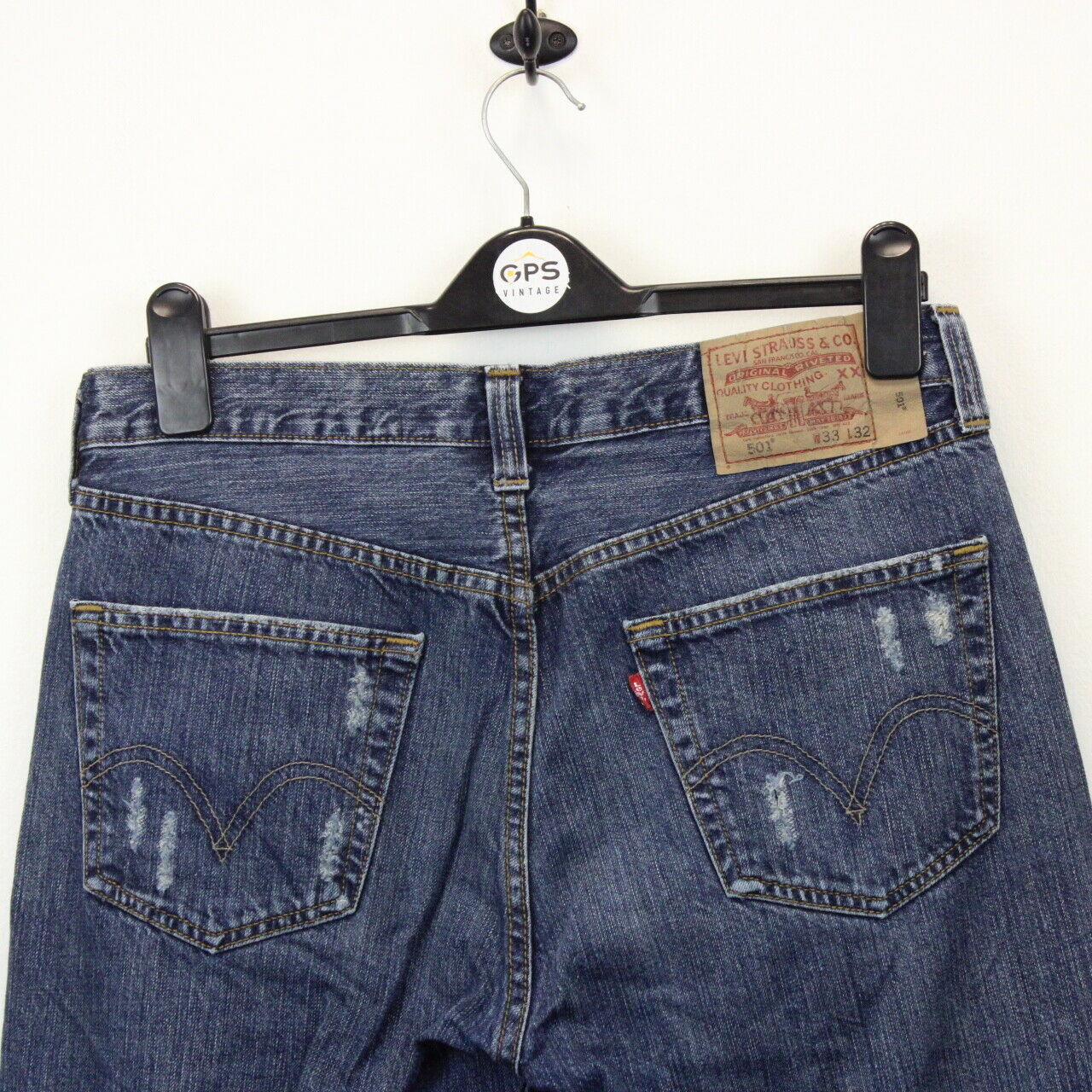 LEVIS 501 Jeans Mid Blue | W33 L32