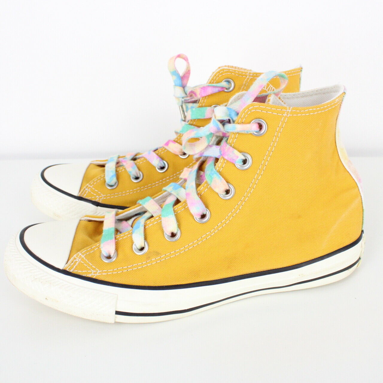 Converse on sale yellow trainers