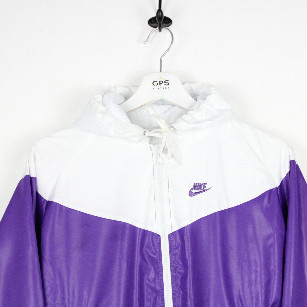 Womens NIKE Track Top Jacket Purple GPS Vintage