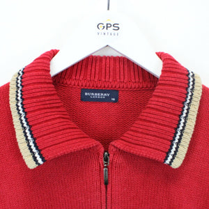 Womens BURBERRY Knit Sweatshirt Red | Small