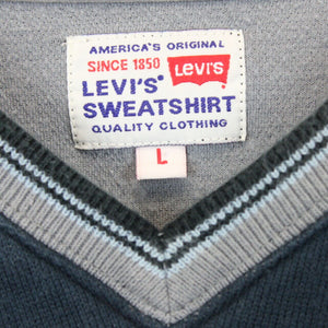 LEVIS 90s Sweatshirt Navy Blue | Large