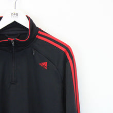 Load image into Gallery viewer, ADIDAS 1/4 Zip Sweatshirt Black | Large
