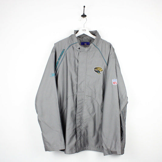 NFL Jacksonville JAGUARS Jacket Grey | XXL