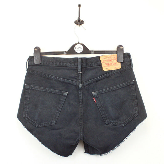 Womens LEVIS 501 Shorts Black | W32