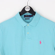 Load image into Gallery viewer, Mens RALPH LAUREN Polo Shirt Blue | Medium
