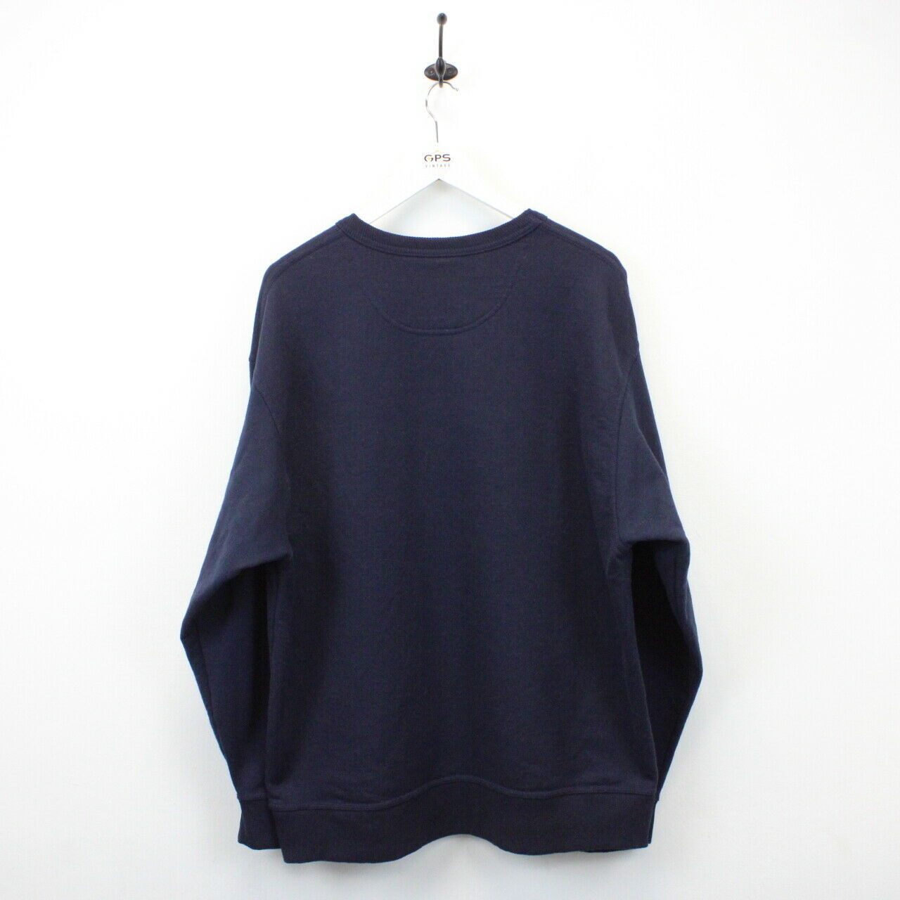 CHAMPION 00s Sweatshirt Navy Blue | XL