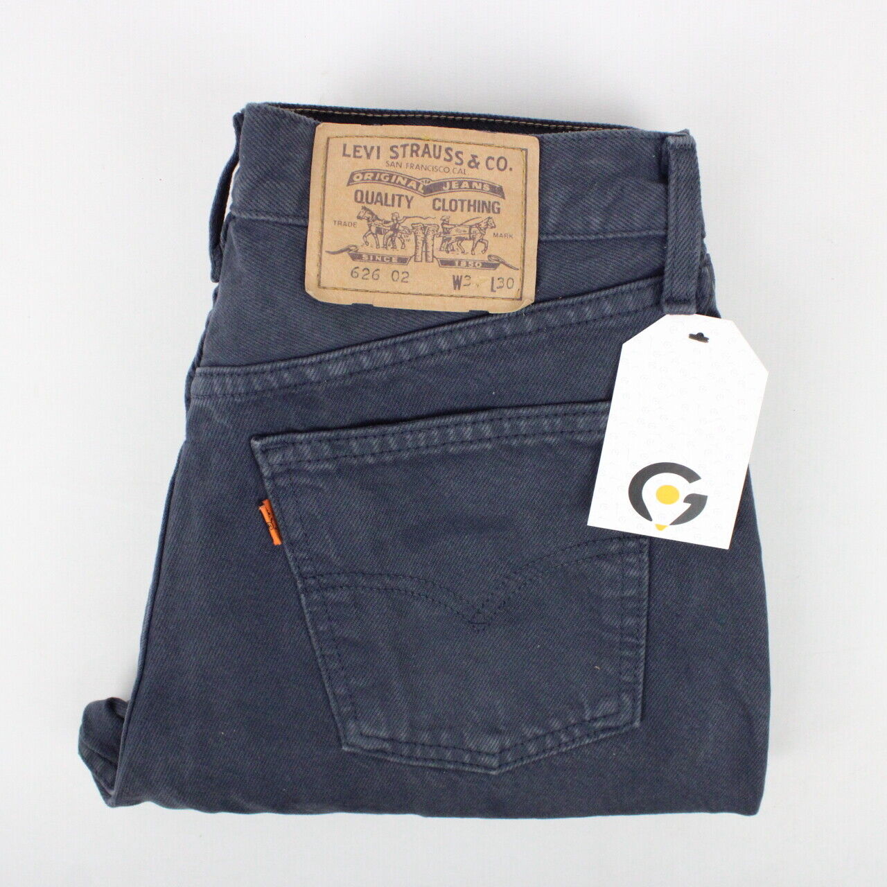 Mens LEVIS 626 Jeans Black | W30 L28 – GPS Vintage