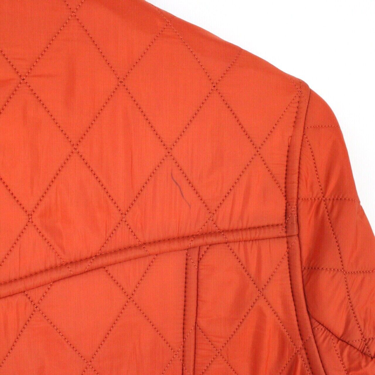 Womens BARBOUR INTERNATIONAL Quilt Jacket Orange | Medium