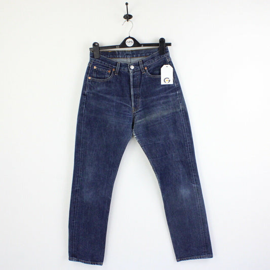 Womens LEVIS 501 Jeans Dark Blue | W28 L30