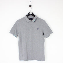 Load image into Gallery viewer, Mens FRED PERRY Polo Shirt Grey | Medium
