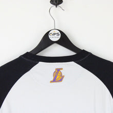 Load image into Gallery viewer, Mens CHAMPION LA LAKERS Long Sleeve T-Shirt White | Medium
