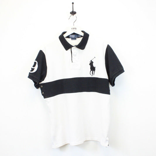 RALPH LAUREN Polo Shirt White | Large