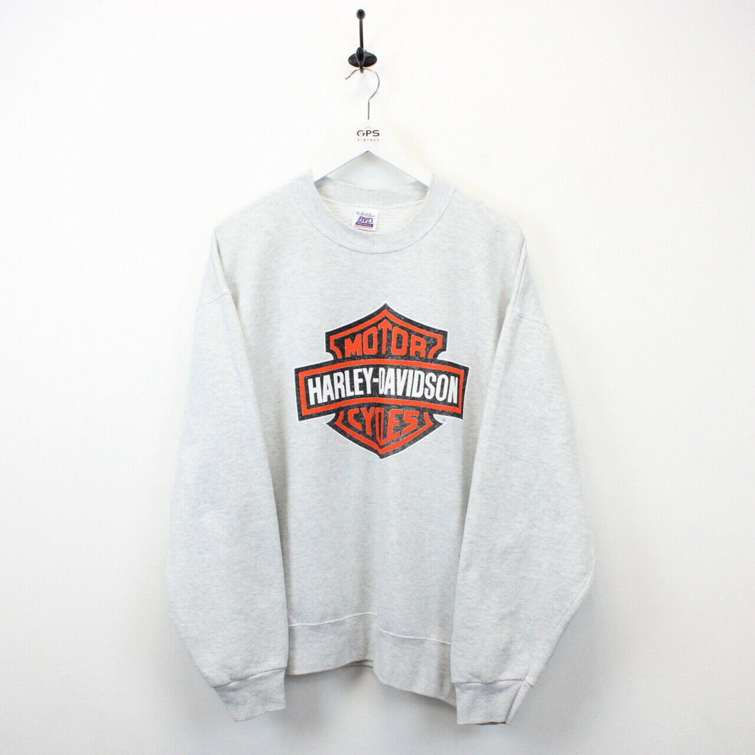 HARLEY DAVIDSON 90s Sweatshirt Grey | XL