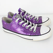 Load image into Gallery viewer, Womens CONVERSE Chuck Taylor Trainers Purple | UK 6
