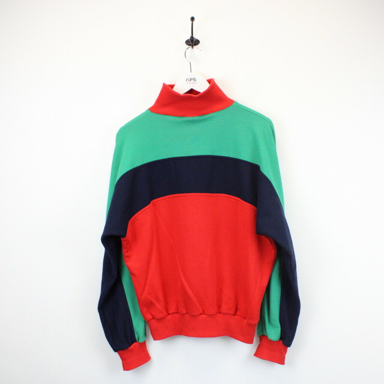 NIKE 80s 1/4 Zip Sweatshirt Multicolour | Small