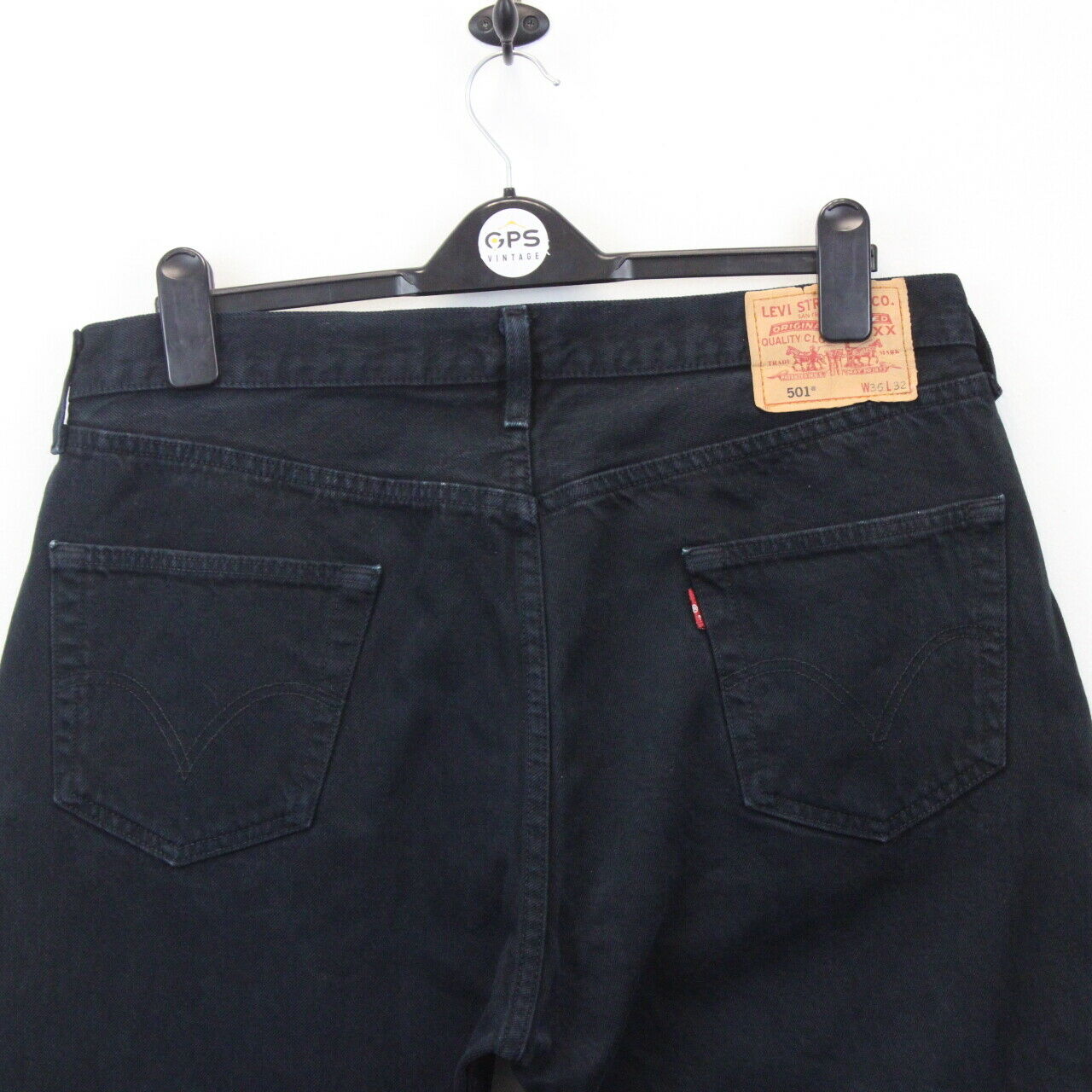 LEVIS 501 Jeans Black | W36 L32