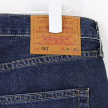 Load image into Gallery viewer, LEVIS 501 Big E Jeans Dark Blue | W36 L32
