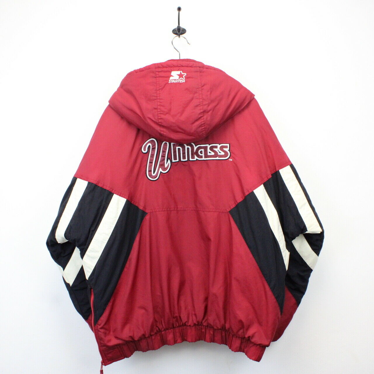 NCAA STARTER 90s UMASS Jacket Red | XL