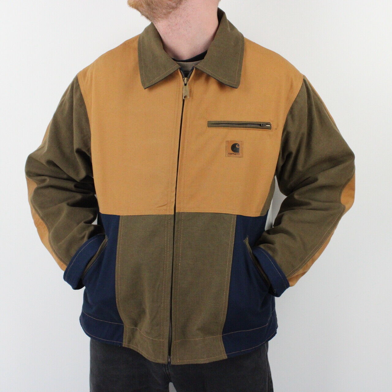 Carhartt detroit hot sale jacket large