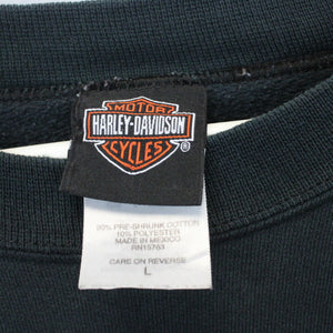 HARLEY DAVIDSON 00s Sweatshirt Black | Large