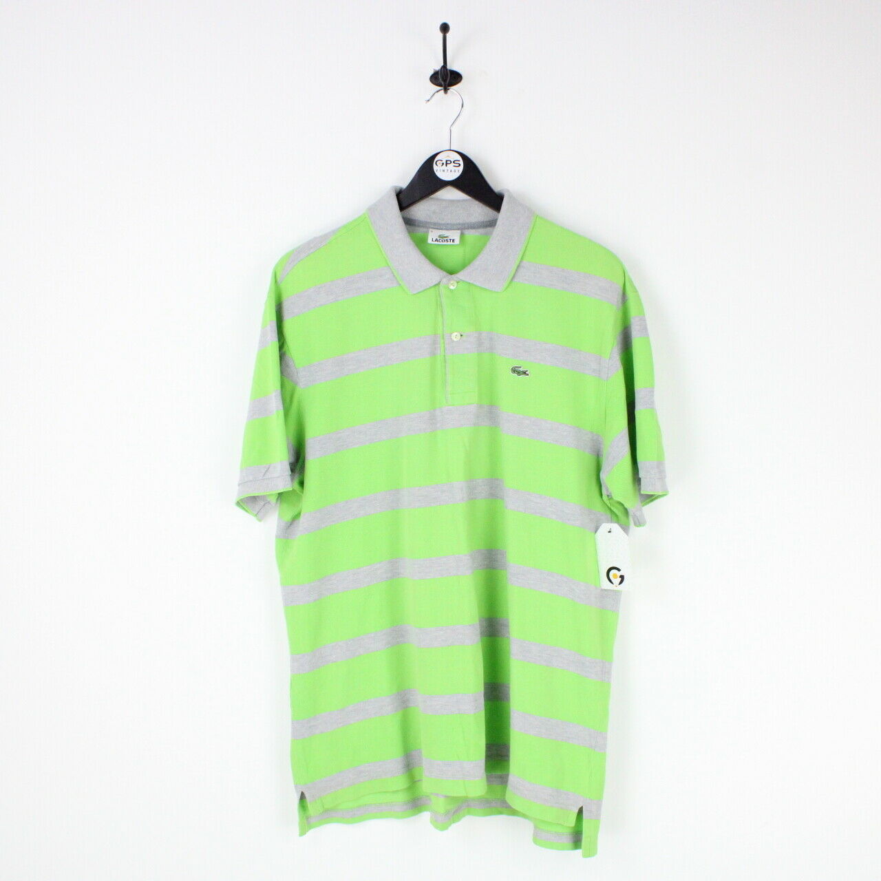 Mens LACOSTE Polo Shirt Green | XL