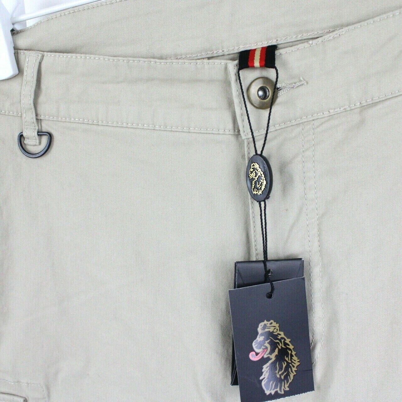 Mens LUKE 1977 Shorts Beige | W36