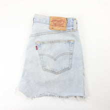 Load image into Gallery viewer, Womens LEVIS 501 Shorts Light Blue | W33
