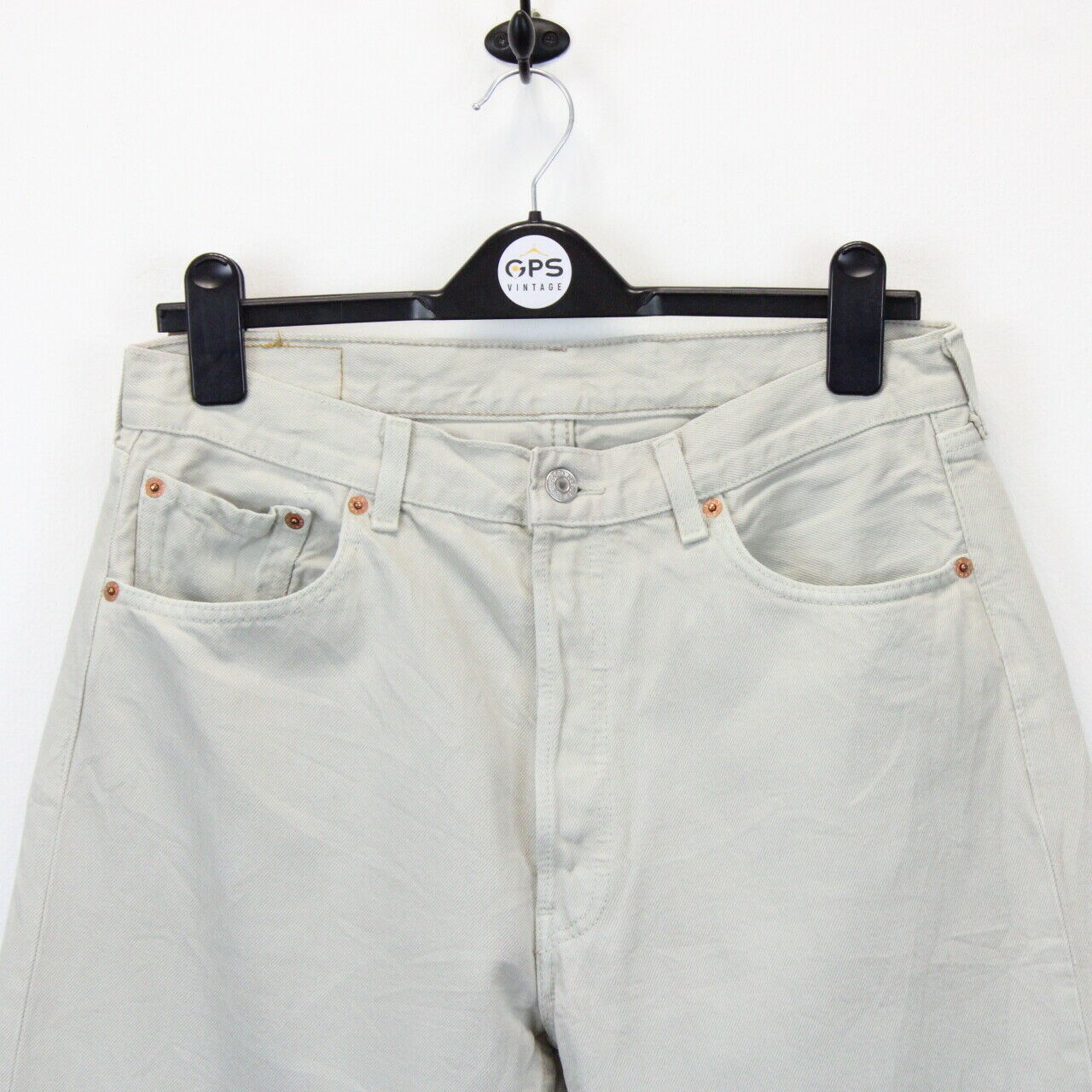 LEVIS 501 Jeans Beige | W33 L36