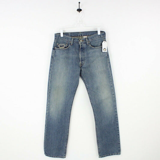 Mens LEVIS 501 Jeans Mid Blue | W32 L34