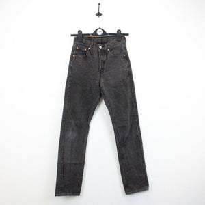 Womens LEVIS 501 Jeans Grey Charcoal | W26 L32