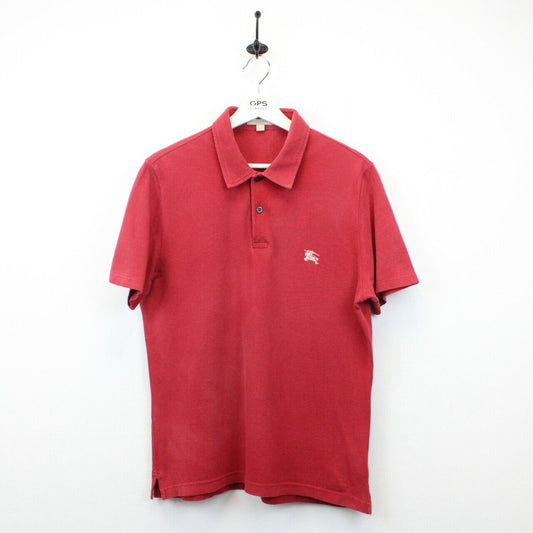 BURBERRY Polo Shirt Red | Medium