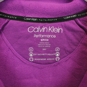 Womens CALVIN KLEIN Fleece Purple | Small