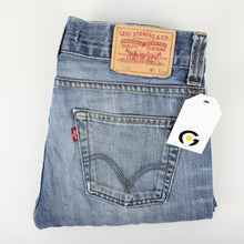 Load image into Gallery viewer, Mens LEVIS 512 Jeans Mid Blue | W32 L34
