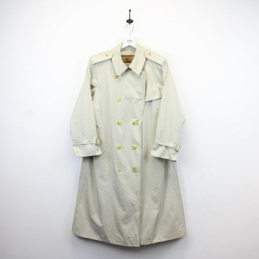 Womens BURBERRYS 90s Trench Coat Cream | Large