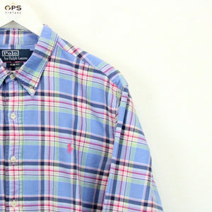 RALPH LAUREN 90s Shirt Blue | XL