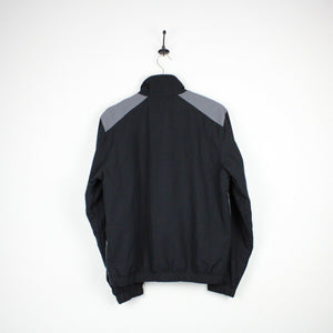 NIKE 00s Track Top Jacket Black | Small