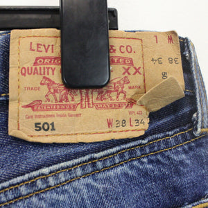 LEVIS 501 Jeans Dark Blue | W38 L34