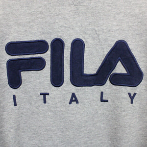 FILA Sweatshirt Grey | Large