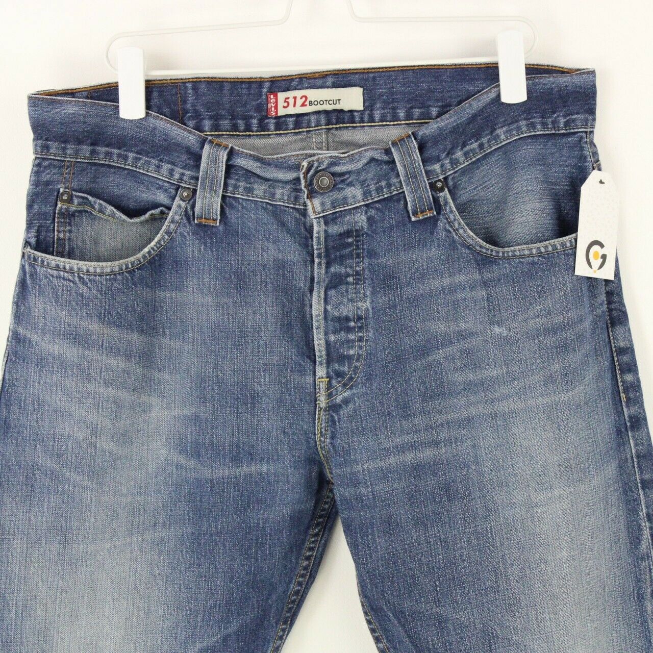 Mens LEVIS 512 Jeans Mid Blue | W36 L30