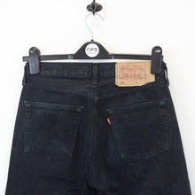 Load image into Gallery viewer, Womens LEVIS 501 Jeans Black | W29 L36
