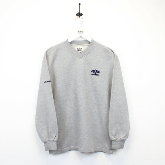 UMBRO 90s Sweatshirt Grey | Small