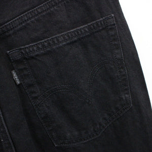 Womens LEVIS High Loose Big E Jeans Black | W32 L32