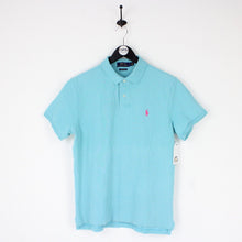 Load image into Gallery viewer, Mens RALPH LAUREN Polo Shirt Blue | Medium
