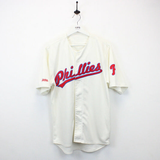 MLB Philadelphia PHILLIES Jersey White | Medium