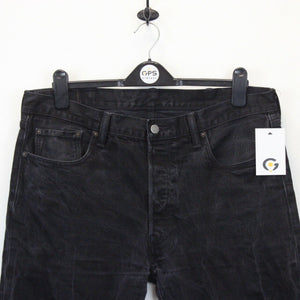 LEVIS 501 S Jeans Black Charcoal | W38 L32