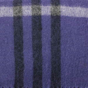 Womens BURBERRY 00s Nova Check Scarf | Purple